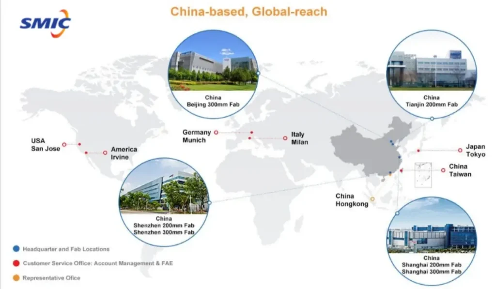 SMIC가-중국내-운영중인-6개의-Fab-사진